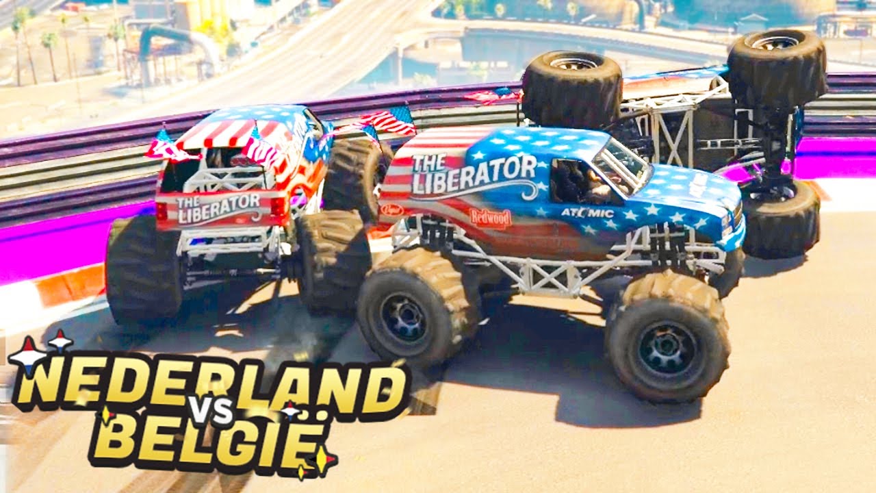 200 IQ PLAY VAN BELGIE! // België vs Nederland #11 (GTA V Online Races)