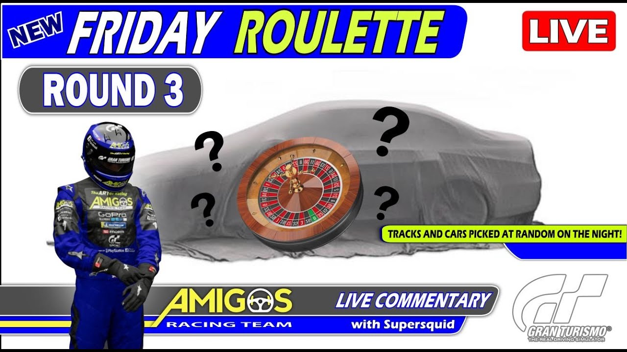 ART Roulette Race Round 3: Porsche 911 GT3 2016 - commentary by SuperSquid