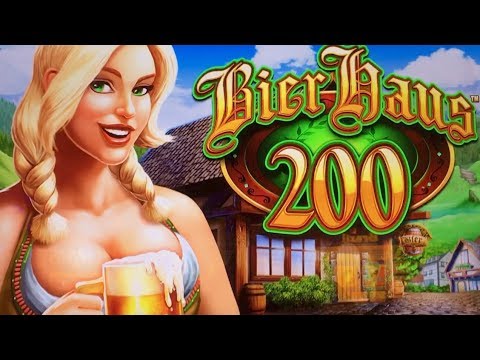 BIER HAUS 200 - Slot Machine WMS - Good Win on Line Hit - Bierhaus Live Play @ Holland Casino Pokie