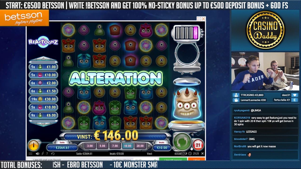 BIG WIN!!!! Reactoonz Big win - Casino - Bonus Round (Online Casino)