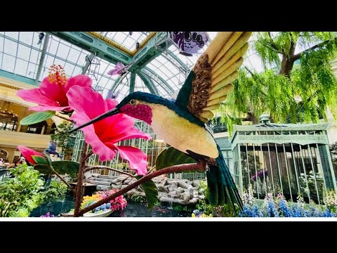 Bellagio Conservatory debuts its Springtime 2021 Display