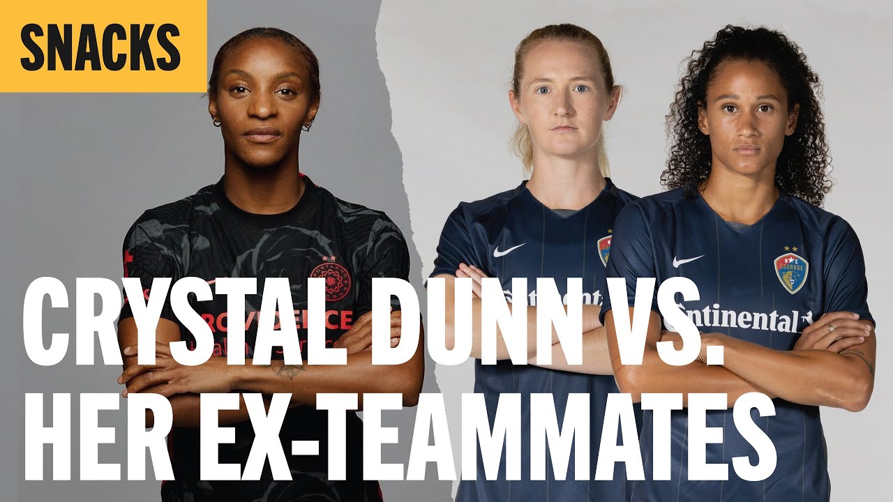 Crystal Dunn Reunites With Sam Mewis and Lynn Williams - Snacks with Lynn and Sam