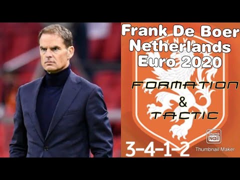 FIFA 21|How to play like Frank De Boer Netherlands Euro 2020|Formation & Tactic