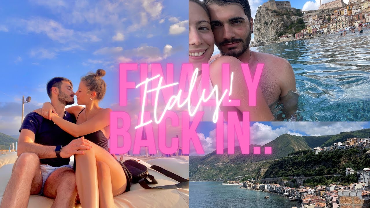 FINALLY BACK IN ITALY! SCILLA BEACH TRAVEL VLOG