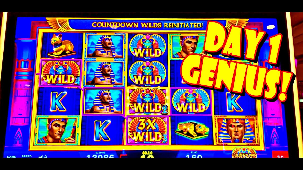 FIRST DAY AT SOUTHPOINT CASINO!!  *  GENIUS BONUS SKILLS -- Las Vegas Slot Machine Win