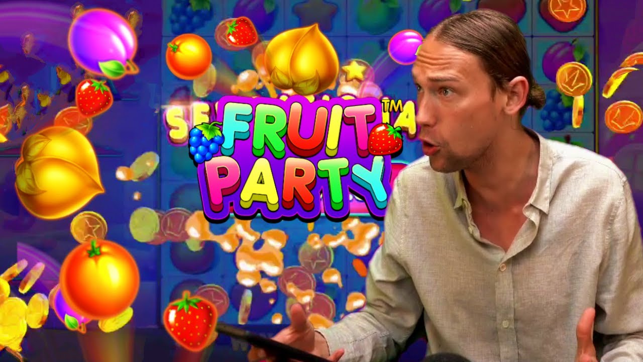 ? FRUIT PARTY HUGE WIN - CASINODADDY'S INSANE BIG WIN ON FRUIT PARTY SLOT  ?