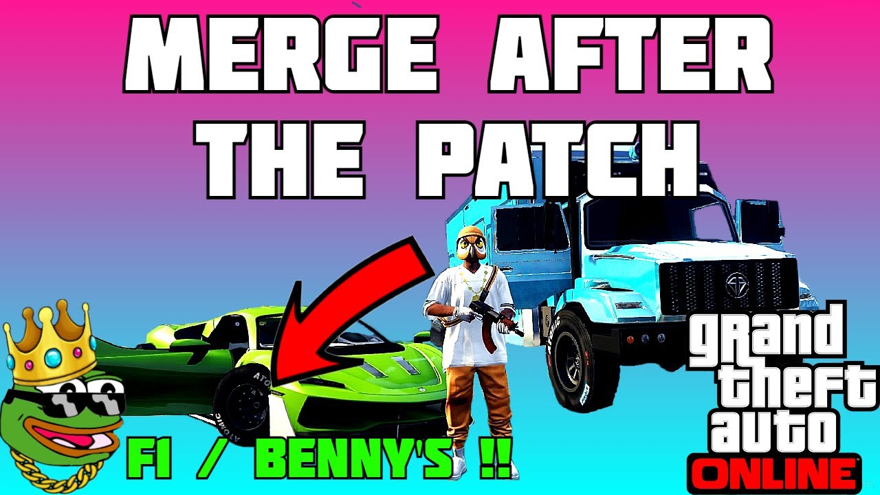 GTA 5 ONLINE | NEW SOLO MERGE AFTER PATCH !!! TERRORBYTE TO CAR !!!