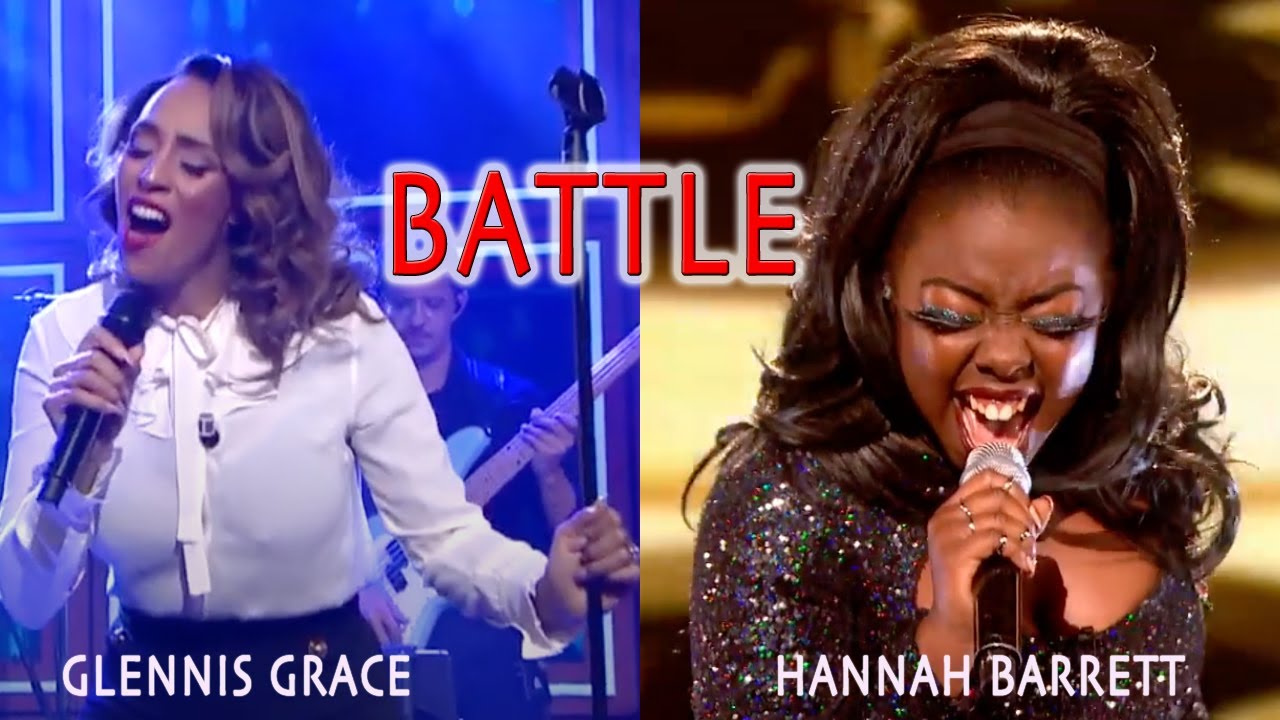 Glennis Grace BATTLE Hannah Barrett singing "Somebody Else's guy"