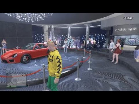 Grand Theft Auto V I win Car in casino Luck man