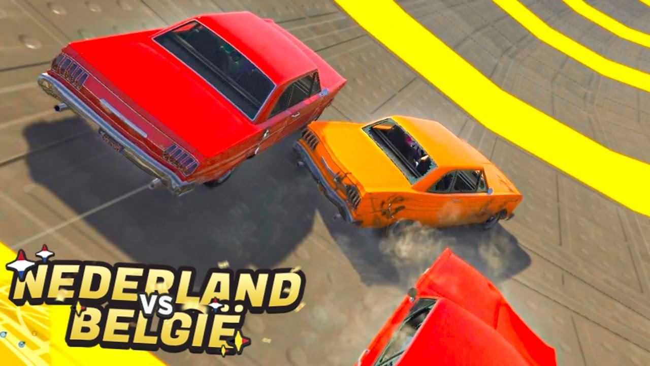 HAHAHAHAHAHAHAHAHA! // België vs Nederland #10 (GTA V Online Races)