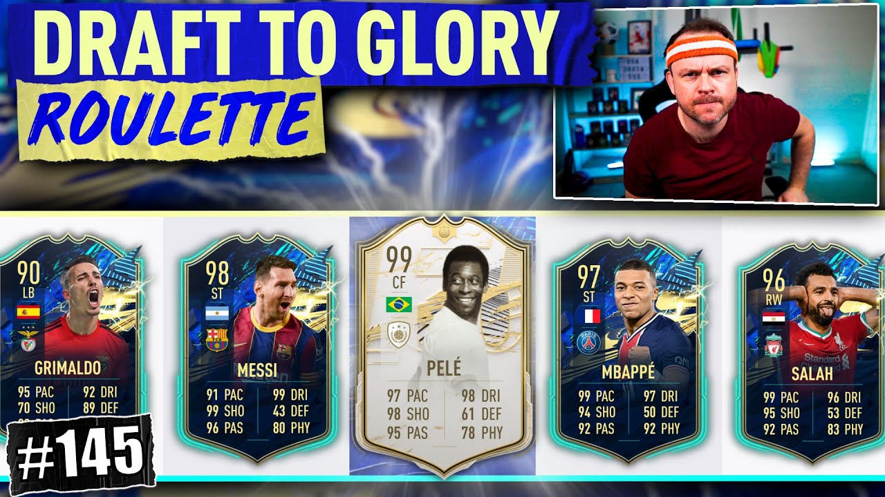 I couldn't move ANYONE! Draft To Glory ROULETTE 145 #FIFA21