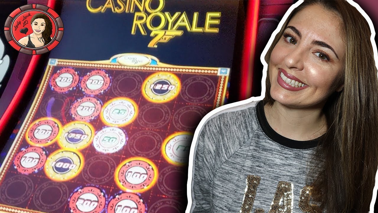 James Bond Casino Royale Slot Machine Wins | $18 BET