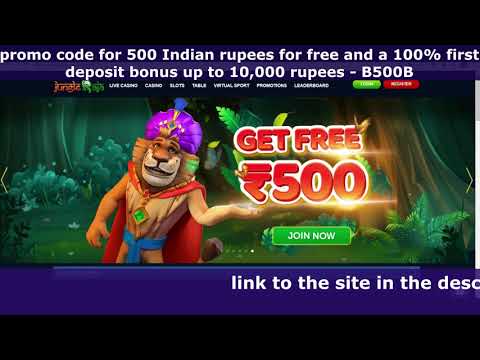 JungleRaja registration with bonuses for new players, India, 2021