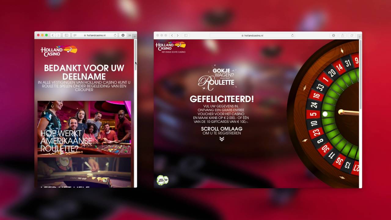Holland Casino's Gokje Wagen Roulette