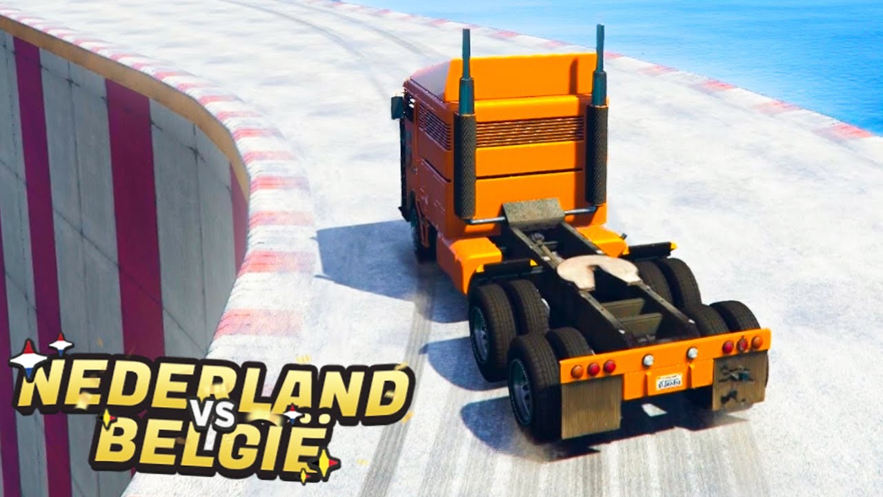 NEE, WAAR KOM JE VANDAAN!? // België vs Nederland #9 (GTA V Online Races)