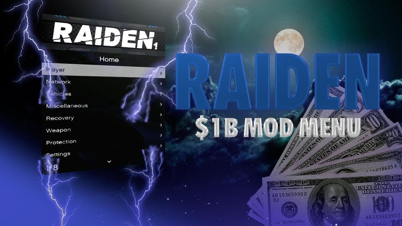 ❄️RAIDEN MOD MENU NEW ❄️ GTA V ONLINE NEW ❄️ MOD MENU ❄️ FREE GODMODE ❄️ MONEY + UNLOCKS! ❄️