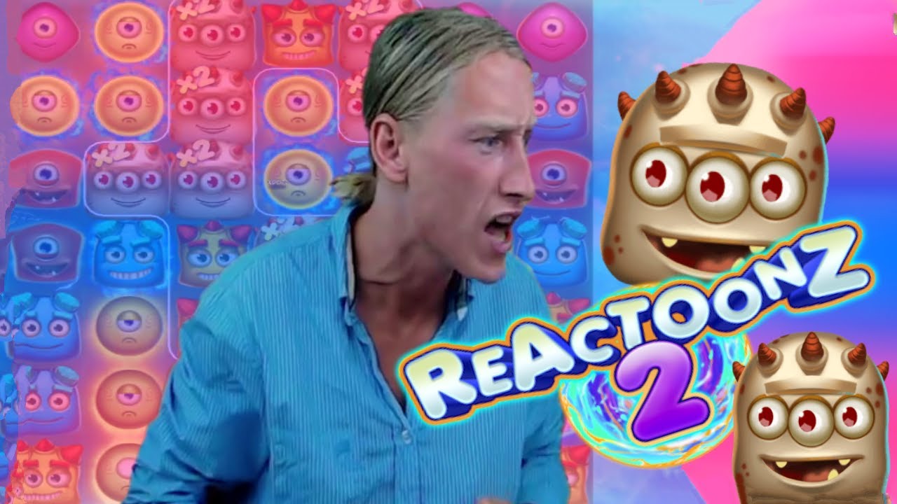 ? REACTOONZ 2 BIG WIN - CASINODADDY'S BIG WIN ON REACTOONZ 2 SLOT ?