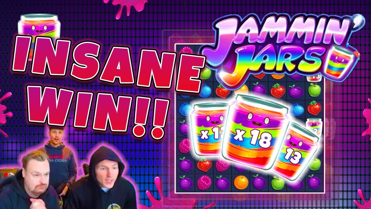 RECORD WIN!!! Jammin Jars Big win - Casino - free spins (Online Casino)