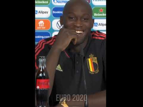 Romelu Lukaku LOVES Coca-Cola But HATES Heineken  ?? #Belgium #Lukaku #euro #shorts