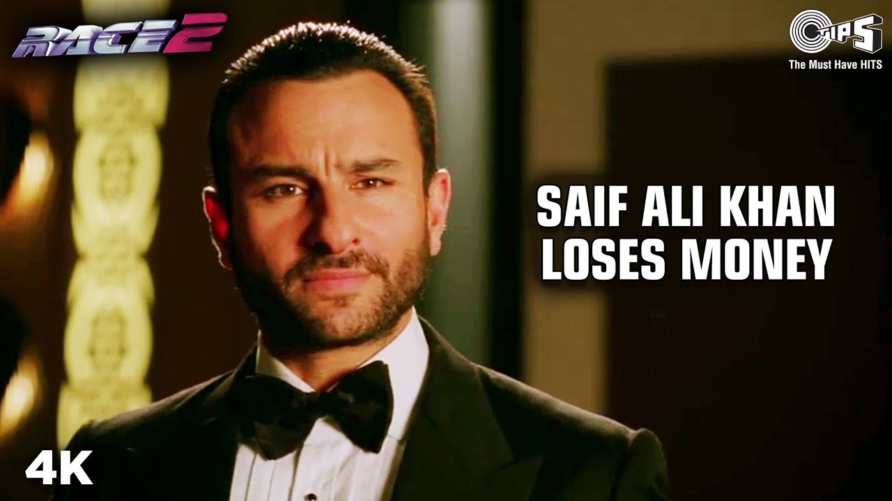 Saif Ali Khan & Rajesh Khattar Casino Deal | Race 2 Movie Scene | Tips Films | Hindi Action Movie