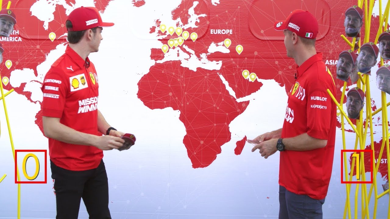 Sebastian Vettel & Charles Leclerc | Guess The Race?