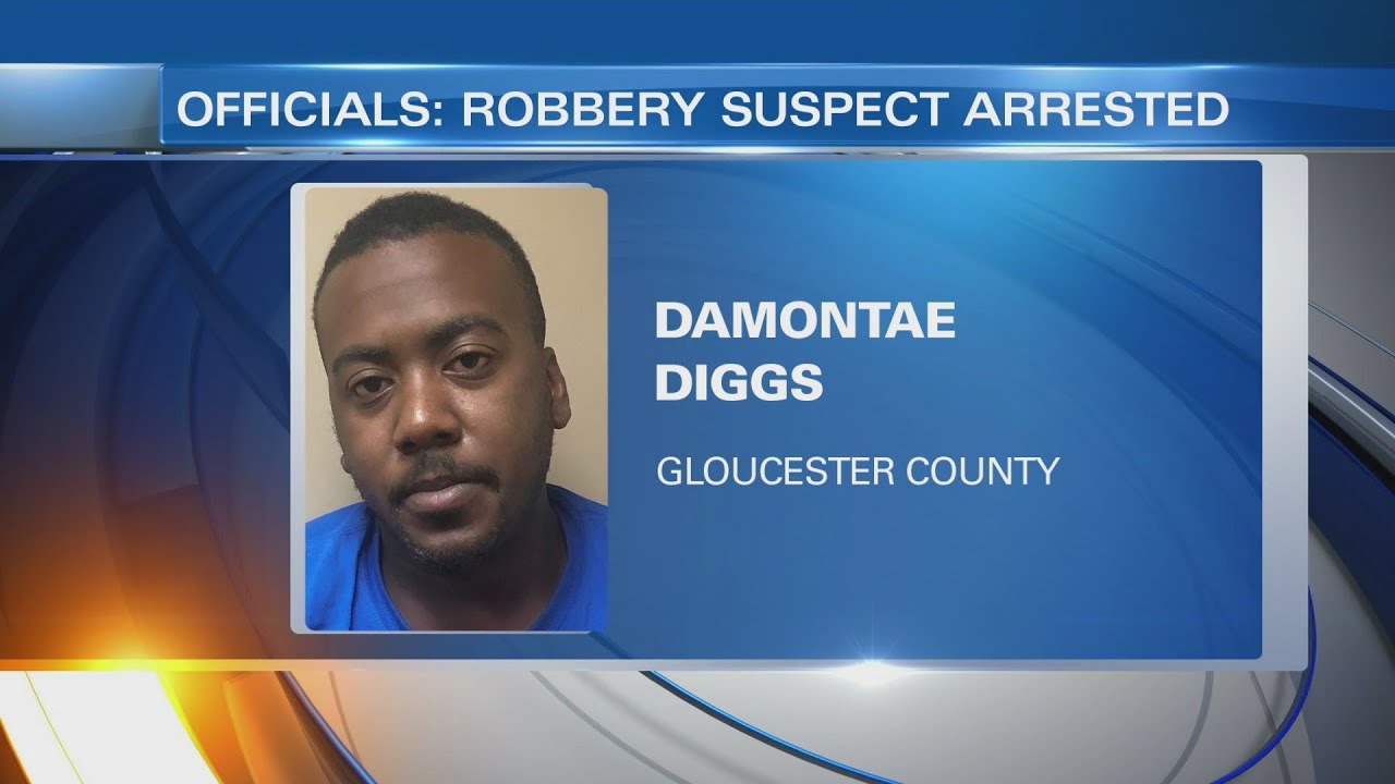 Sheriff: Serial armed robbery suspect arrested after K9 search in Gloucester County