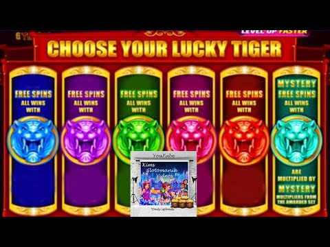 *Slotomania; 6 tigers grand, free spins, 5b bet. #Slotomania
