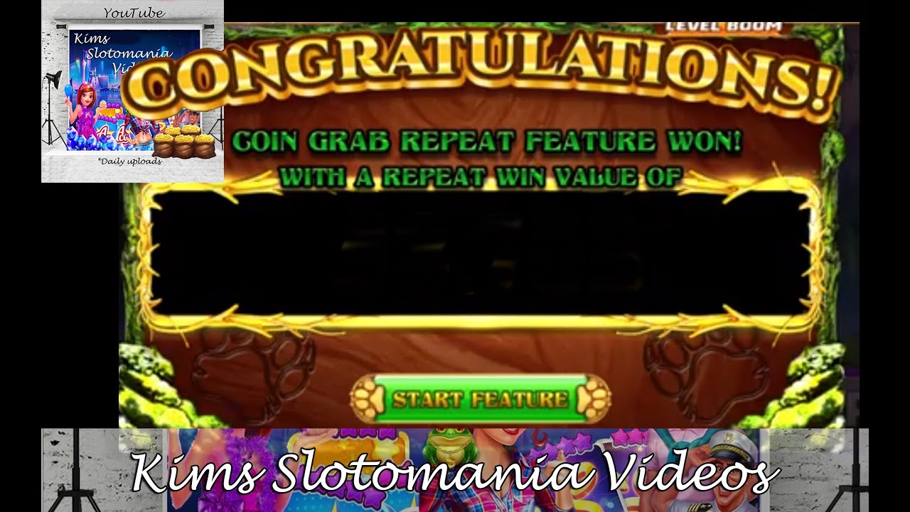 Slotomania Bear King, 45b repeat win coin grab #Slotomania