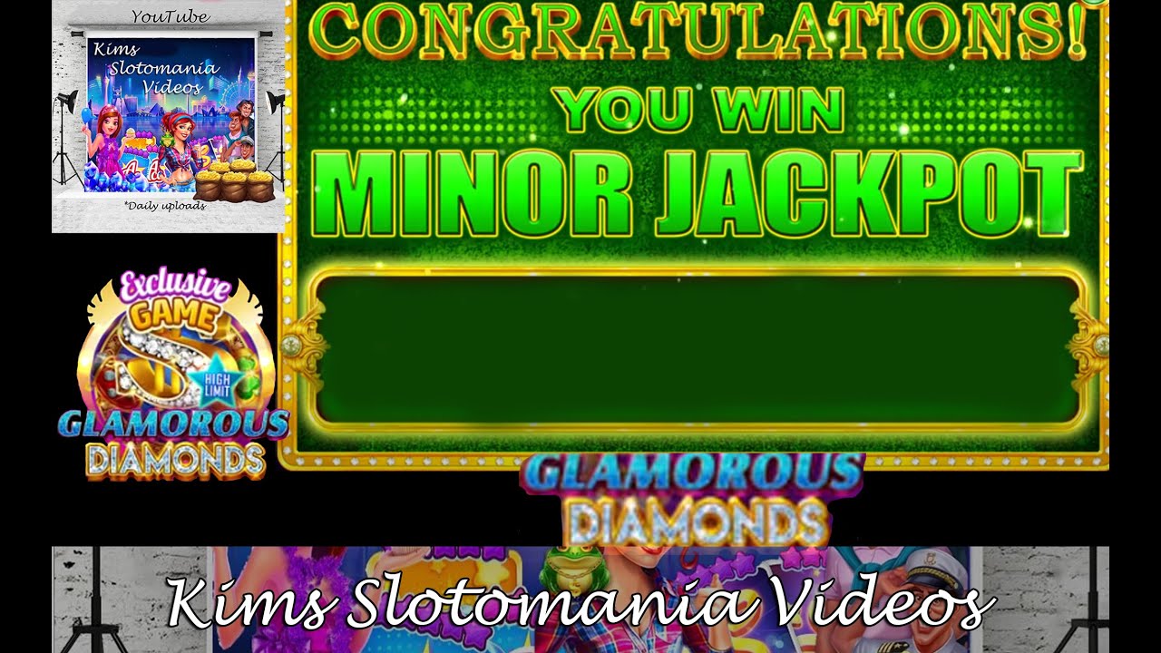 Slotomania Glamorous Diamonds Minor Jackpot #Slotomania #Shorts