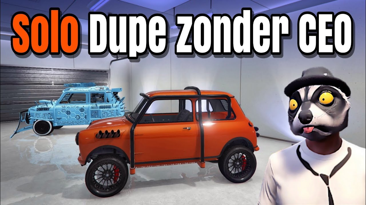 Solo: Dupe zonder CEO modshop (GTA-Dutch)