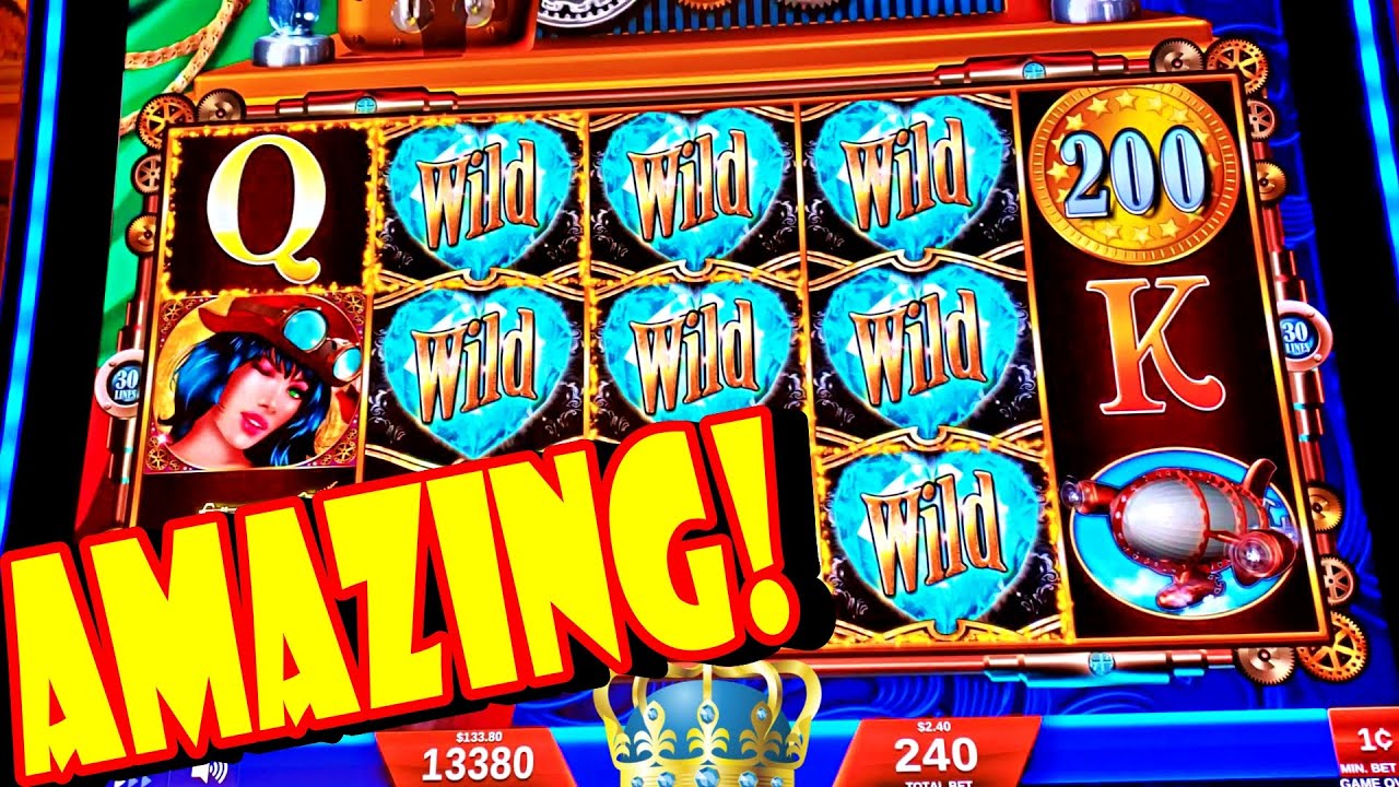 THE PERFECT WIN!!  *  AMAZING MONEY MACHINE IS HOT!! -- Las Vegas Casino Slot Machine Bonus Win