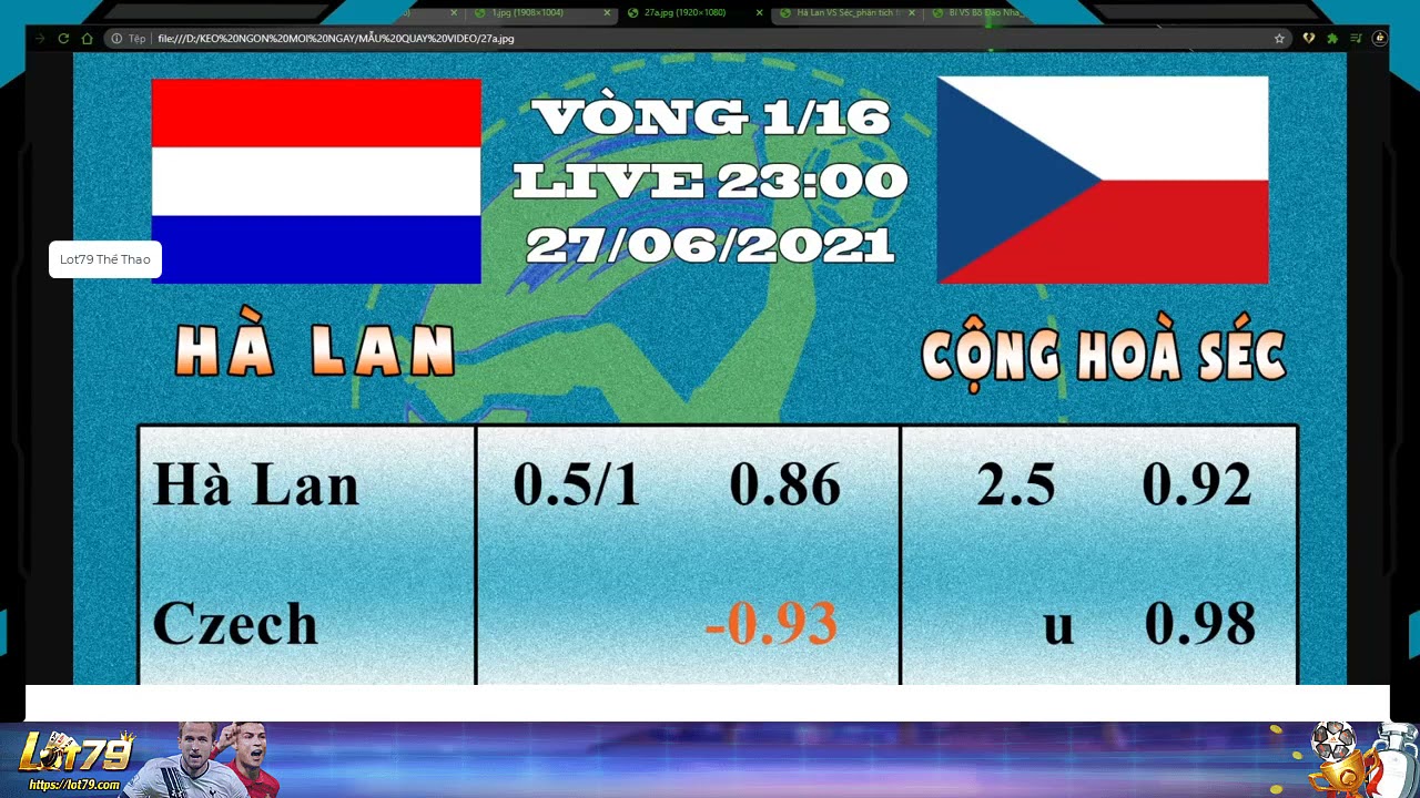 ? TRỰC TIẾP Nhận định, dự đoán Hà Lan vs Cộng Hoà Séc | Euro 2021 |