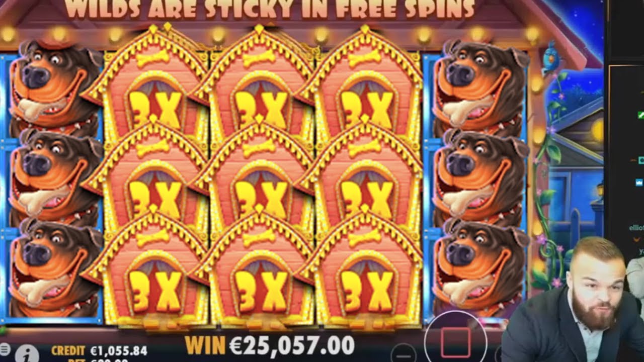The Dog House MEGA WIN - Biggest Casino Slot Win by ClassyBeef