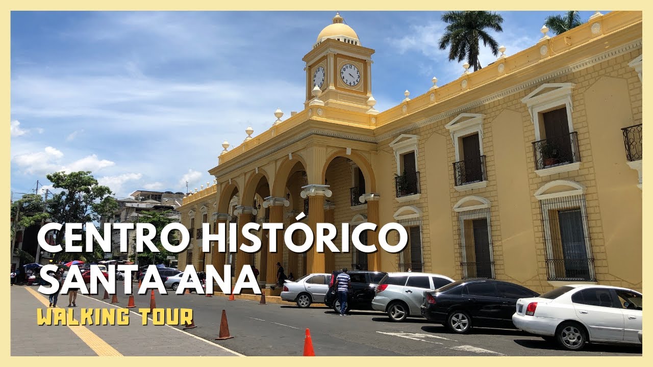 Walking Centro Histórico de Santa Ana, El Salvador (2021) - CATEDRAL DE SANTA ANA