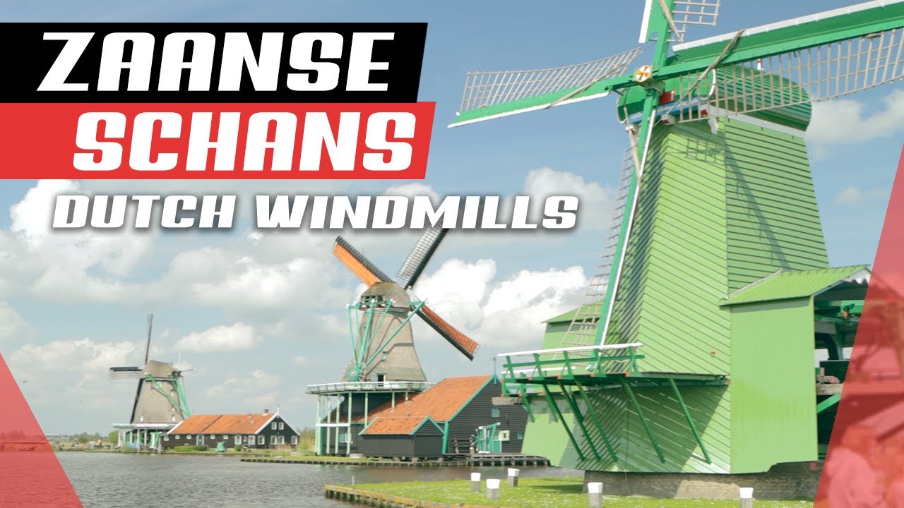 Zaanse Schans Walking Tour with Dutch Windmills | The Netherlands | Travel the World Again 2021
