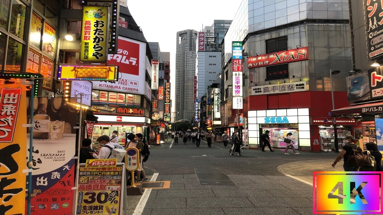 【4K】Japan walk Shinjuku-Nishiguchi Tokyo 【新宿西口】 Japan Walking Tour