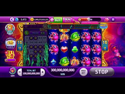 Bingold fish, free spins, 100b bet @ slotomania