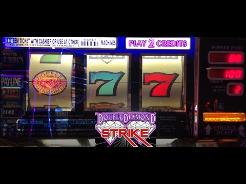 CLASSIC OLD SCHOOL CASINO SLOTS: DOUBLE DIAMOND STRIKE SLOT PLAY! FUN SESSION! RECOVERY WIN!