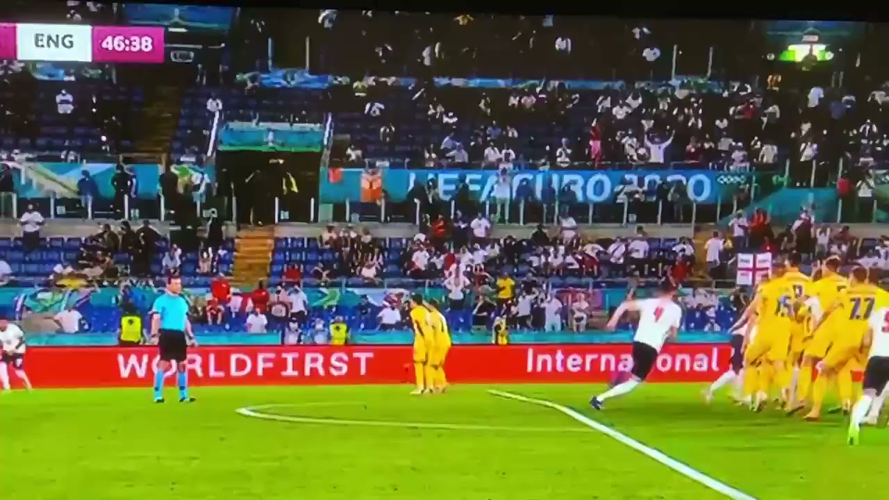 England's GOAL against Ukraine