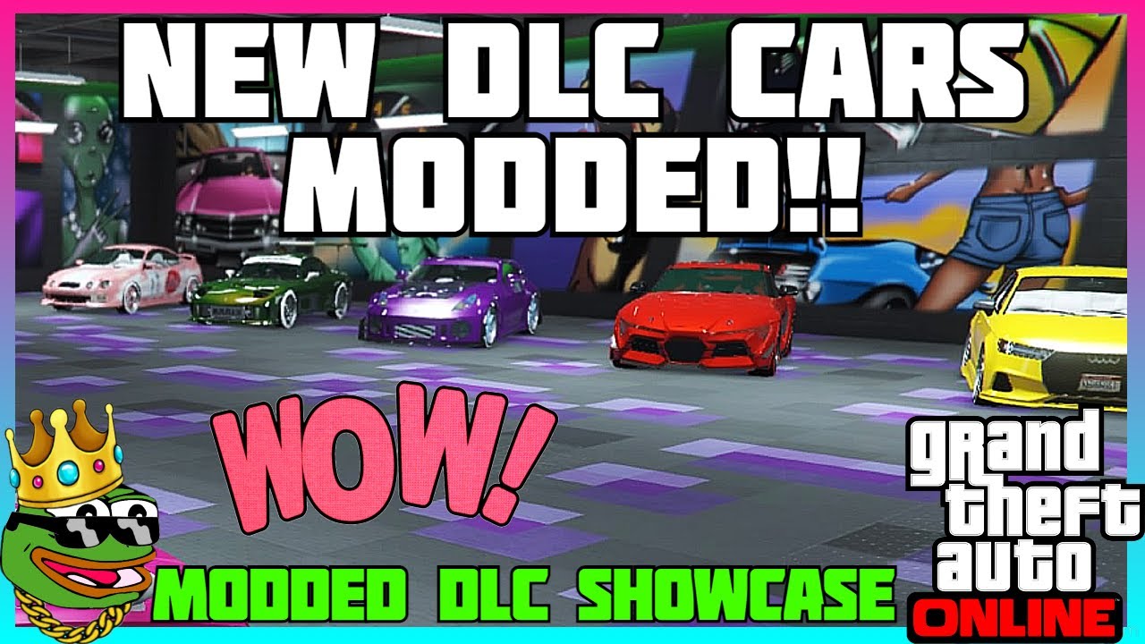 GTA 5 ONLINE | *NEW* DLC CARS MODDED SHOWCASE AUTO SHOP TOUR !!!