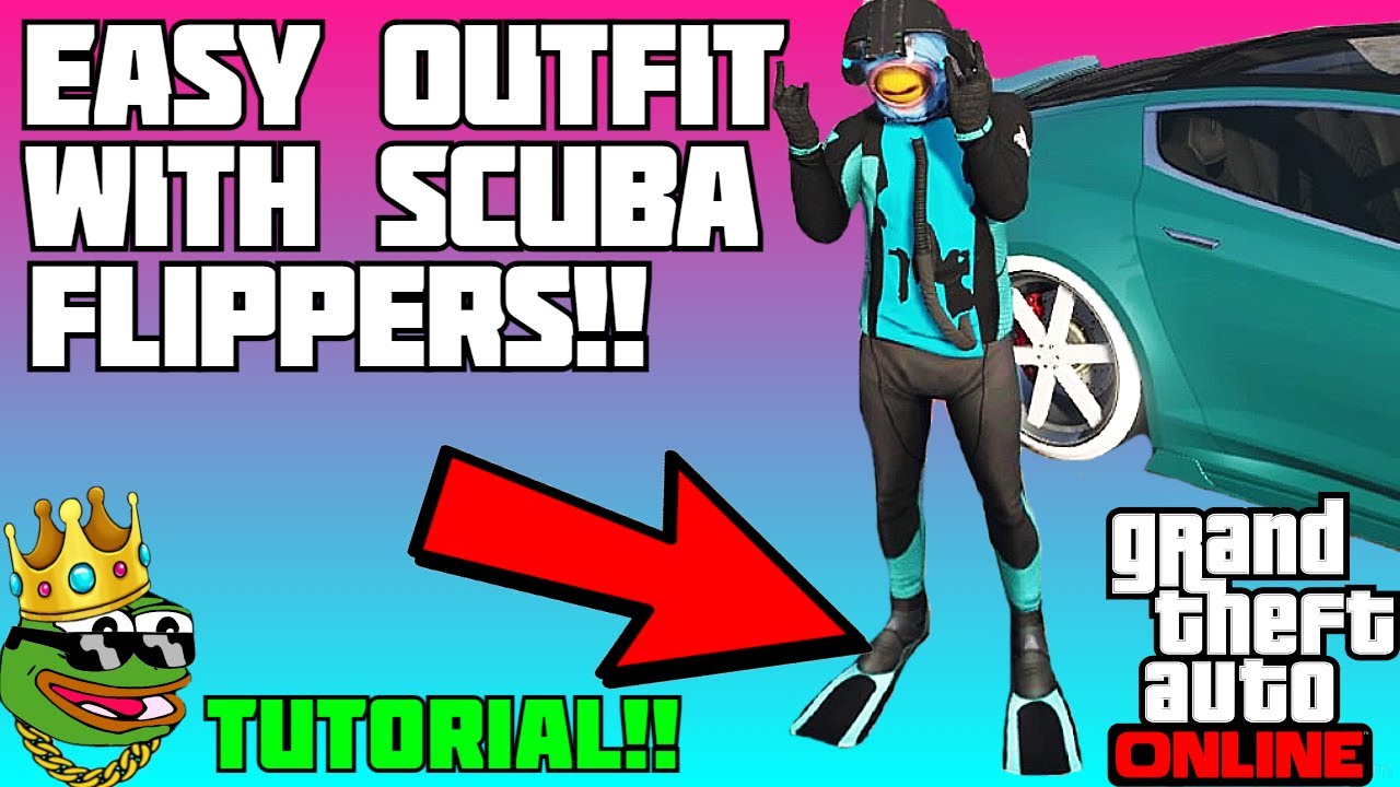 GTA 5 ONLINE | NICE & EASY SCUBA OUTFIT GLITCH !! [OUTFIT TUTORIAL]
