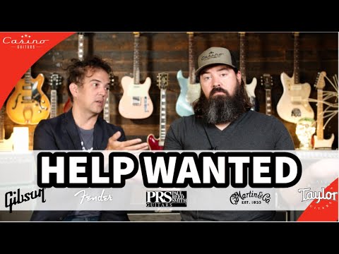 Help Wanted - Learn how to build guitars!