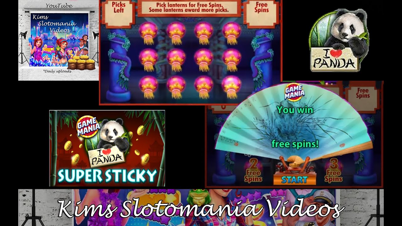 I ♡ panda 25b bet, red lanterns bonus, (gamemania) sticky wild free spins. #Slotomania
