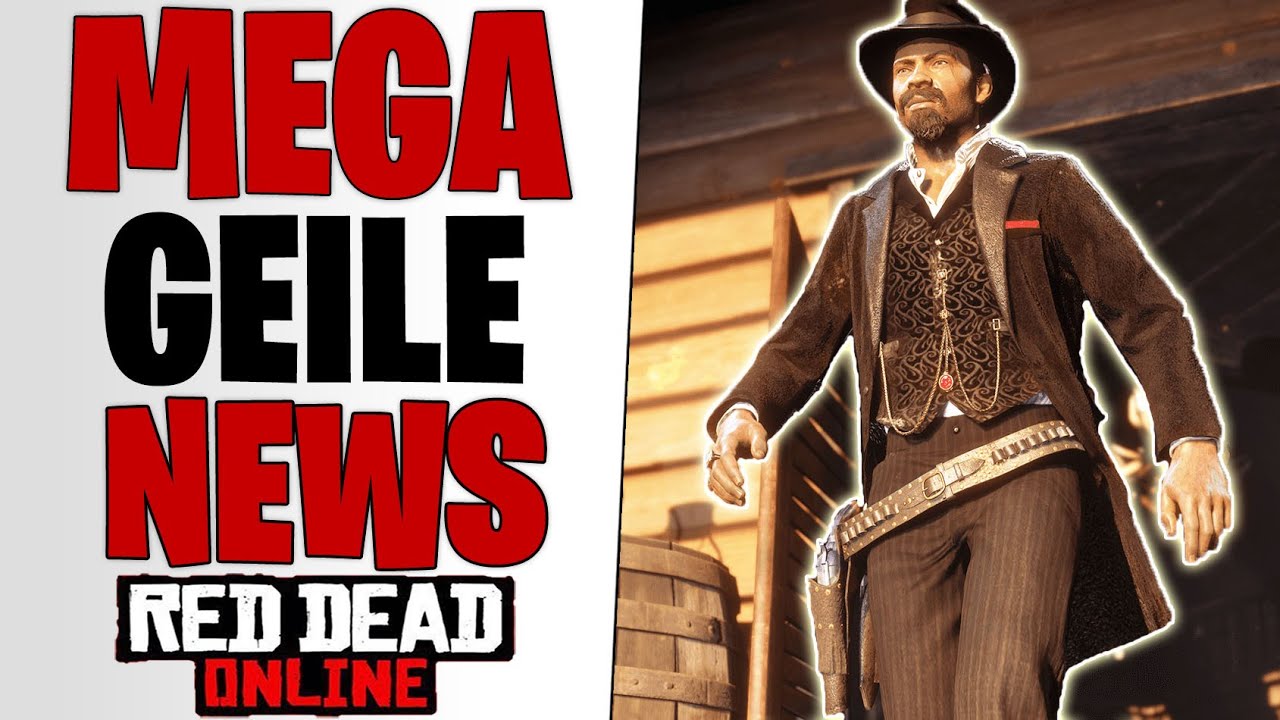 MEGA UPDATE NEWS - Dutch Outfit & Blood Money DLC Details | Red Dead Redemption 2 Online deutsch
