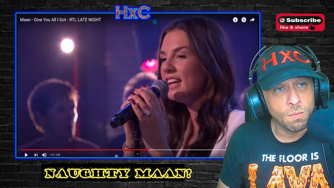 Maan - Give You All I Got - RTL LATE NIGHT Reaction!