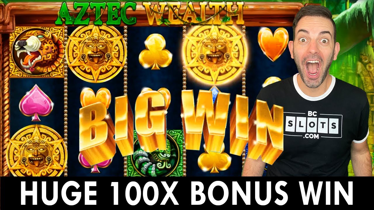 ? PREMIERE LIVE ? HUGE Aztec Wealth 100X Bonus Win