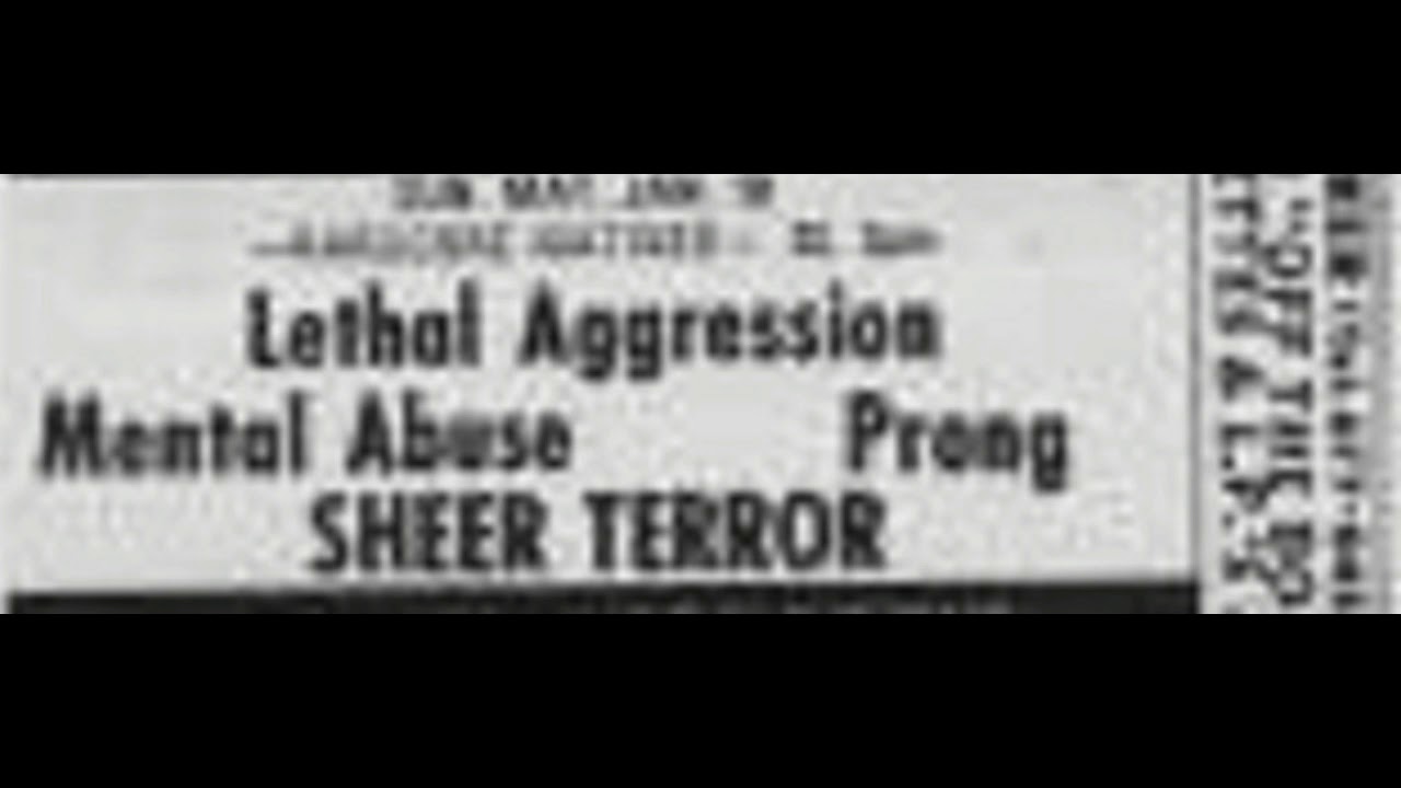 Prong (US) Live @ CBGB's,NYC 9th January 1988 (Restored & Mastered)