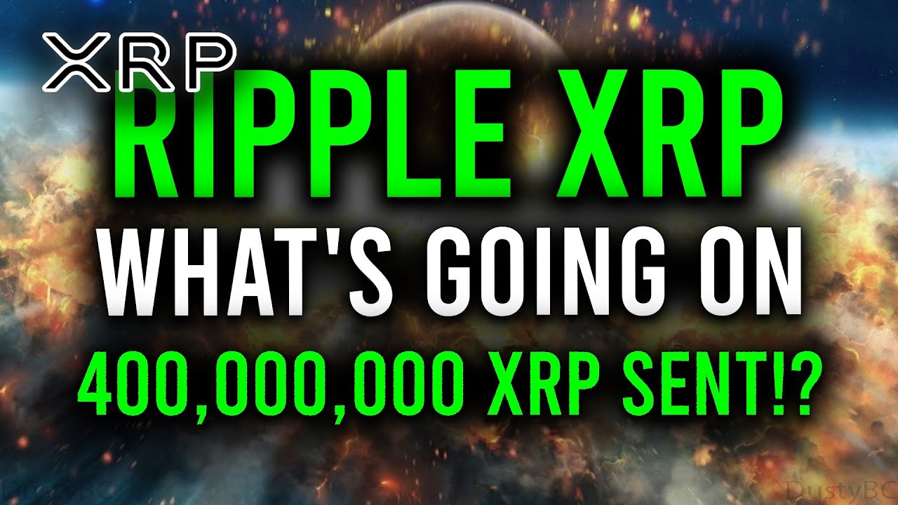 RIPPLE XRP: WHAT'S GOING ON? 400M XRP TRANSFERRED, STELLAR BUYING MONEYGRAM?!?!! CHECK THIS OUT!!!!