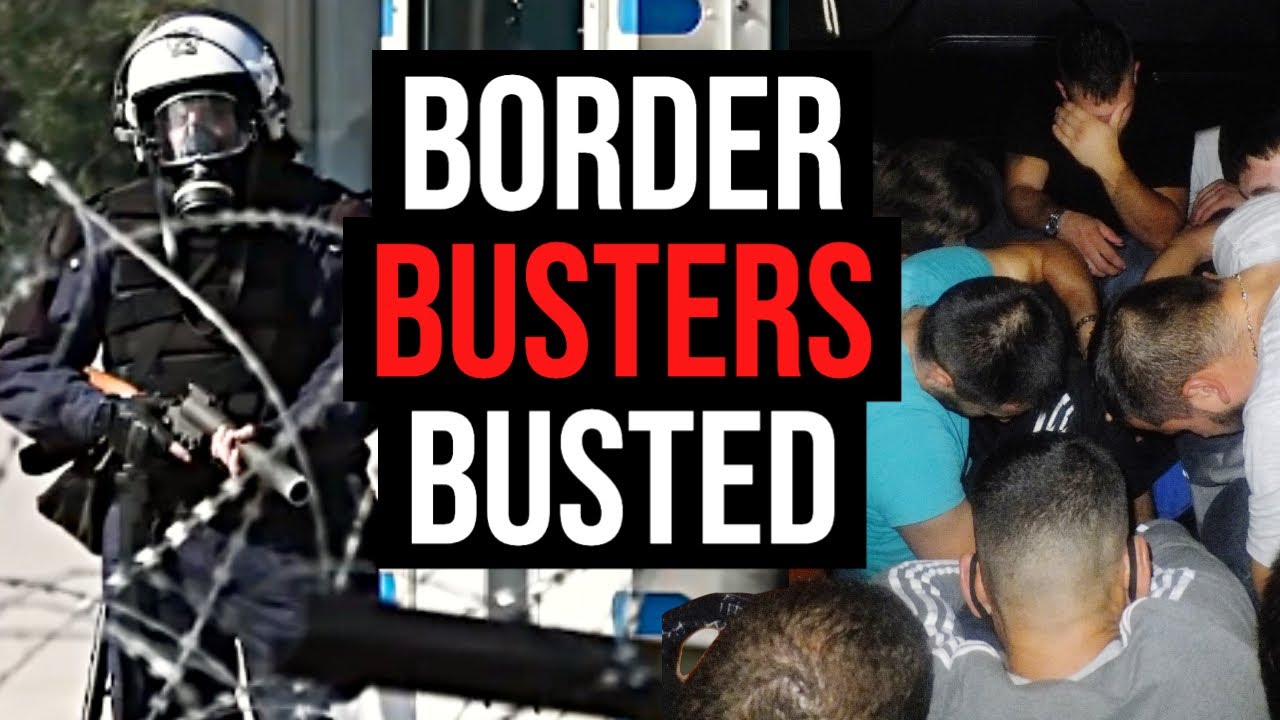 Ramming speed! Crazy way smuggling ring moves migrants
