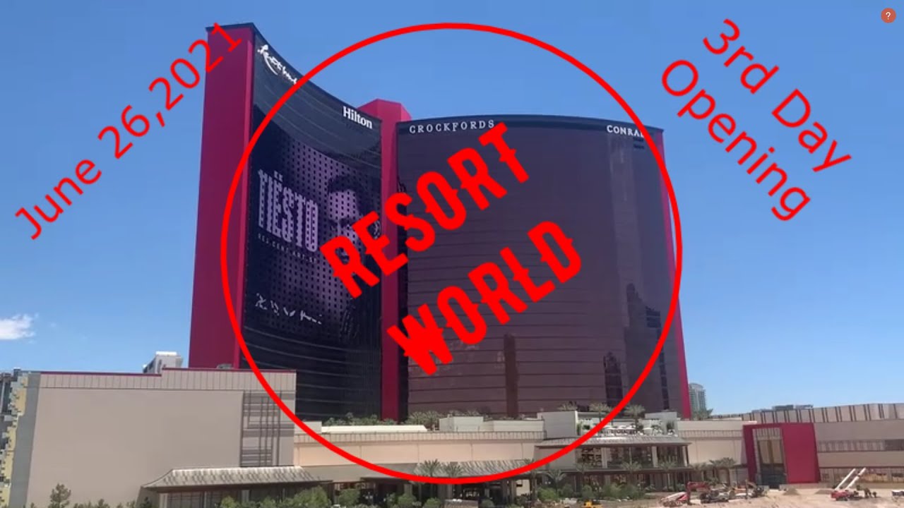 Resorts World Las Vegas Full Casino Tour!!!!